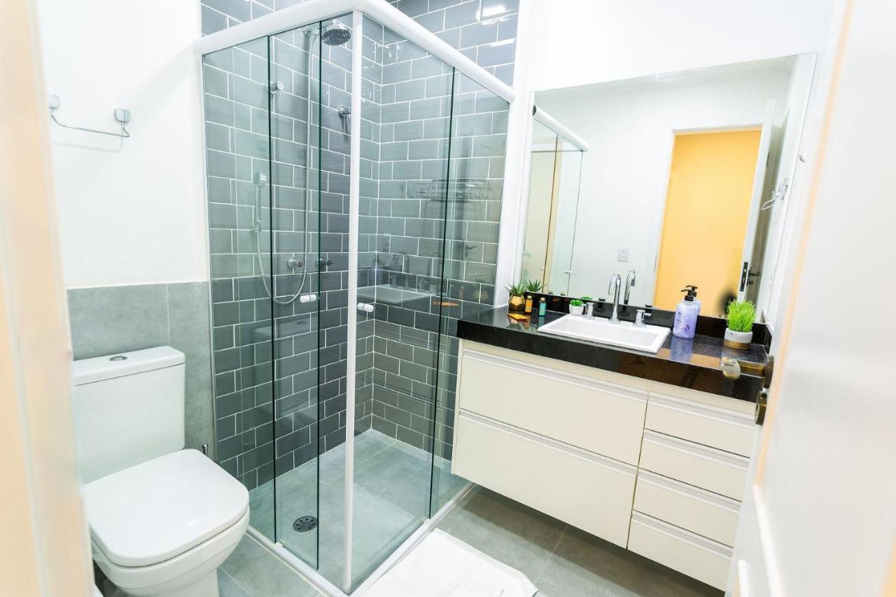 サンパウロLoft Design, Amplo, Modern Com Ar Condicionado Em Alto De Pinheirosアパートメント エクステリア 写真