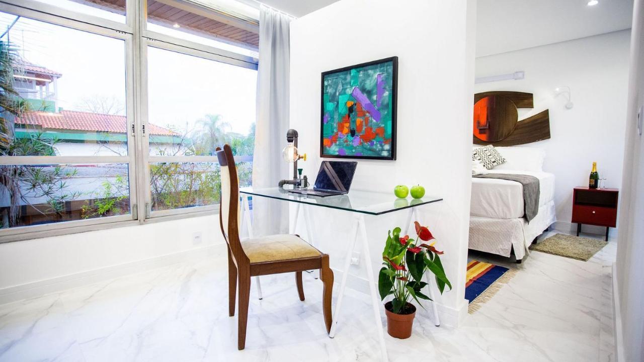 サンパウロLoft Design, Amplo, Modern Com Ar Condicionado Em Alto De Pinheirosアパートメント エクステリア 写真