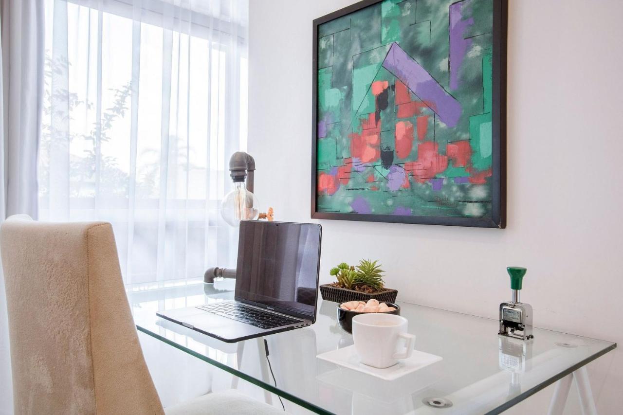 サンパウロLoft Design, Amplo, Modern Com Ar Condicionado Em Alto De Pinheirosアパートメント エクステリア 写真